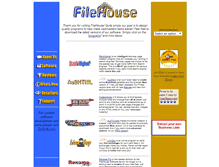 Tablet Screenshot of filehouse.com